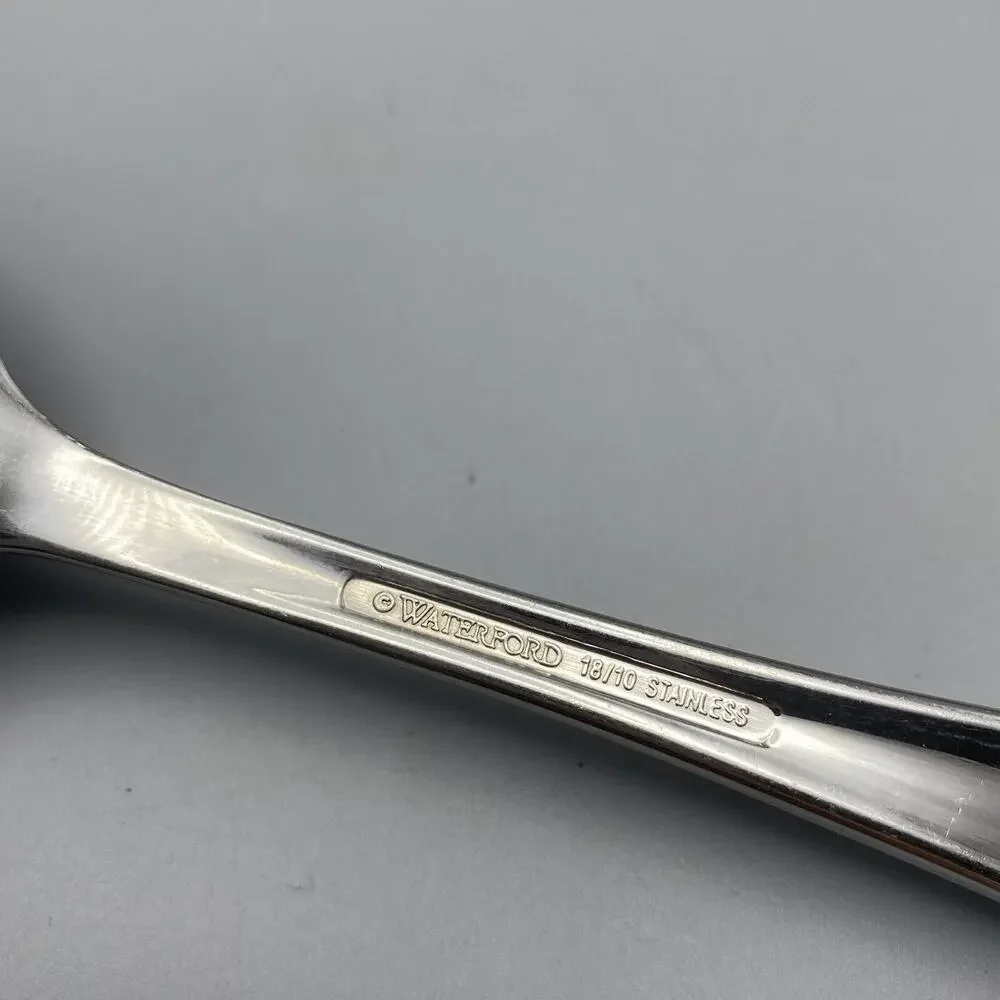 Waterford‎ Castlebridge Tablespoon 1pc Stainless Rope Outline Serving Spoon
